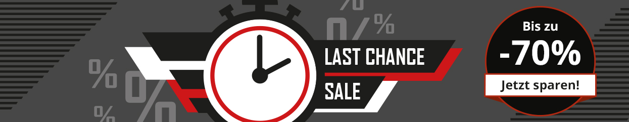 Bis zu -65% in unserem Last Chance Sale