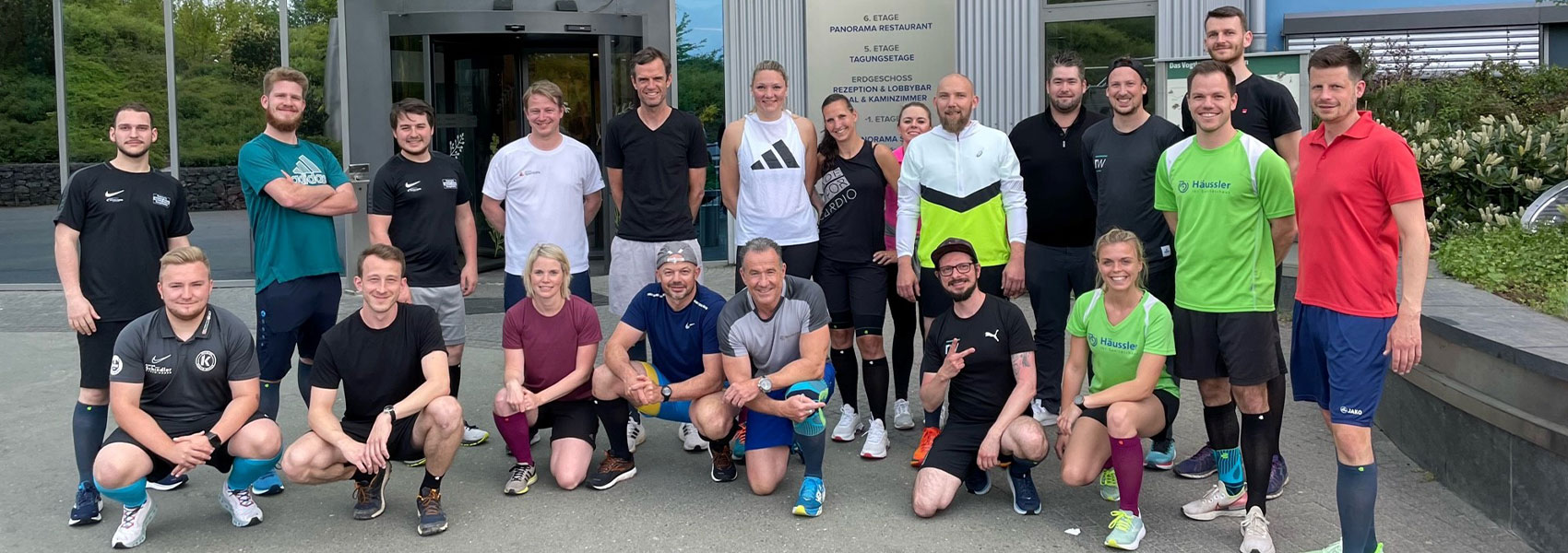 Gruppenbild vom gemeinsamen Produkttest