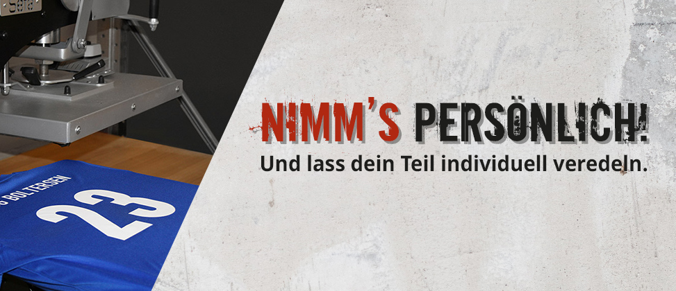 Wir beflocken deine Teamwear