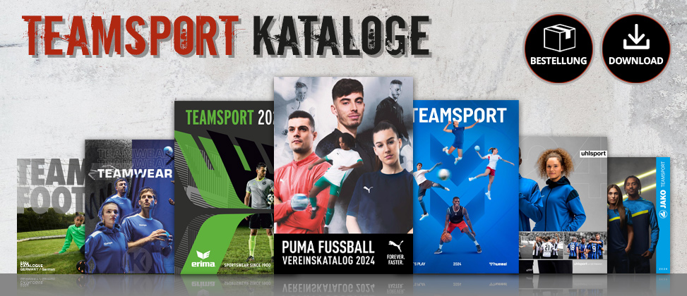 Teamsport Kataloge - Downloaden oder einfach mitbestellen