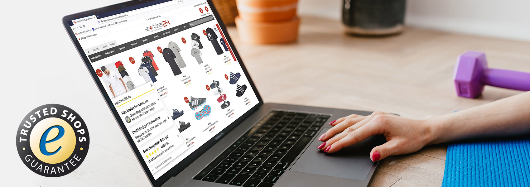 Sicher einkaufen mit Trusted Shops