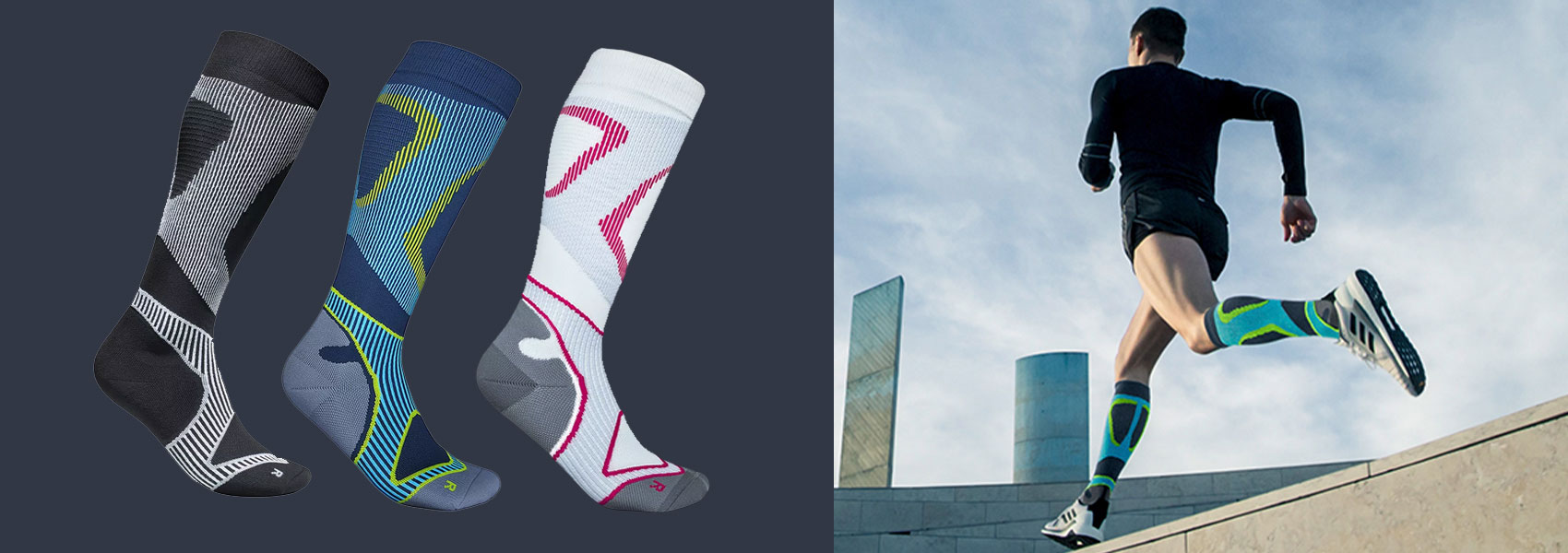 Kompressionssocken von Bauerfeind