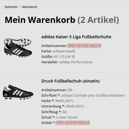 Warenkorb