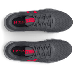 UNDER ARMOUR Charged Pursuit 3 Laufschuhe Herren 108 - pitch gray/pitch gray/red 45