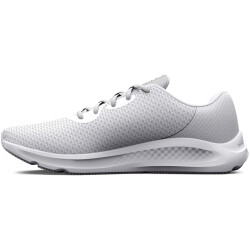 UNDER ARMOUR Charged Pursuit 3 Laufschuhe Herren 101 - white/white/metallic silver 49.5
