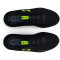 UNDER ARMOUR Charged Pursuit 3 Laufschuhe Herren 006 - black/black/lime surge 41