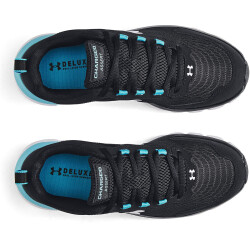 UNDER ARMOUR Charged Assert Laufschuhe Herren 009 - black/blue surf/white 42