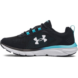 UNDER ARMOUR Charged Assert Laufschuhe Herren 009 - black/blue surf/white 44