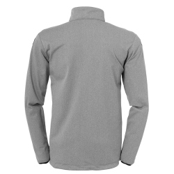 uhlsport GOAL 1/4-Zip TOP dark grey melange/schwarz 3XL