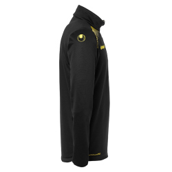uhlsport GOAL 1/4-Zip TOP schwarz/limonengelb S