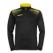 uhlsport GOAL 1/4-Zip TOP schwarz/limonengelb S