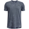UNDER ARMOUR Tech Vent Jacquard kurzarm Trainingsshirt Jungen 044 - downpour gray/black L (149-160 cm)