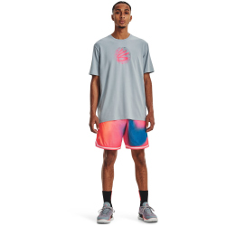 UNDER ARMOUR Curry Mothers Day T-Shirt Herren 465 - harbor blue/pink shock S