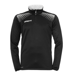 uhlsport GOAL 1/4-Zip TOP Kinder schwarz/weiss 140