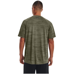 UNDER ARMOUR Tech 2.0 Tiger kurzarm Trainingsshirt Herren 390 - marine od green/black M