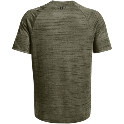 UNDER ARMOUR Tech 2.0 Tiger kurzarm Trainingsshirt Herren 390 - marine od green/black M