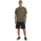 UNDER ARMOUR Tech 2.0 Tiger kurzarm Trainingsshirt Herren 390 - marine od green/black M