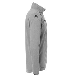 uhlsport GOAL 1/4-Zip TOP Kinder dark grey melange/schwarz 128
