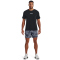 UNDER ARMOUR Rival Terry 6" Shorts Herren 044 - downpour gray/gravel/onyx white M