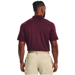 UNDER ARMOUR Performance 3.0 Poloshirt Herren 600 - dark maroon/pitch gray M