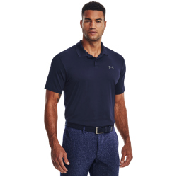 UNDER ARMOUR Performance 3.0 Golf-Poloshirt Herren 410 - midnight navy/pitch gray L
