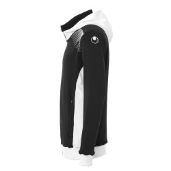 uhlsport GOAL TEC Kapuzenjacke Herren schwarz/weiss XL