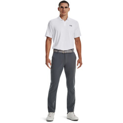 UNDER ARMOUR Performance 3.0 Poloshirt Herren 100 - white/pitch gray M