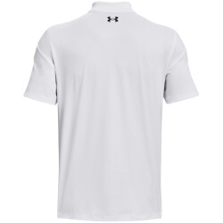 UNDER ARMOUR Performance 3.0 Poloshirt Herren 100 - white/pitch gray M