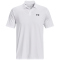UNDER ARMOUR Performance 3.0 Golf-Poloshirt Herren 100 - white/pitch gray M
