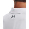 UNDER ARMOUR Performance 3.0 Poloshirt Herren 100 - white/pitch gray M