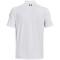 UNDER ARMOUR Performance 3.0 Poloshirt Herren 100 - white/pitch gray M