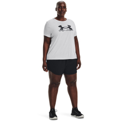 UNDER ARMOUR Flex Woven 5" Shorts Damen 001 - black/black 1X