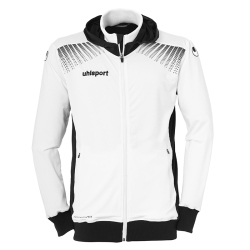 uhlsport GOAL TEC Kapuzenjacke Herren weiss/schwarz XL