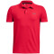 UNDER ARMOUR Performance Poloshirt Jungen 600 - red/black XL (160-170 cm)