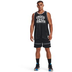 UNDER ARMOUR Baseline Woven Shorts Herren 001 - black/pitch gray S