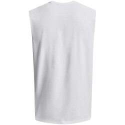 UNDER ARMOUR Curry ärmelloses T-Shirt Herren 100 - white/black/lime surge M