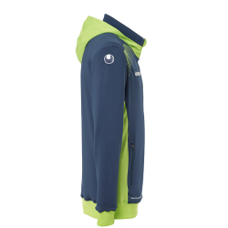 uhlsport GOAL TEC Kapuzenjacke Herren petrol/flash gr&uuml;n S