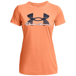UNDER ARMOUR Tech Script kurzarm Trainingsshirt Damen 906...