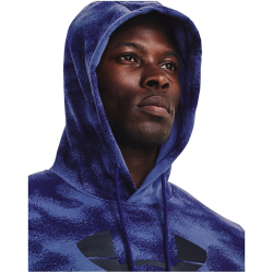 UNDER ARMOUR Rival Terry Hoodie Herren 468 - sonar blue/deep periwinkle/black L