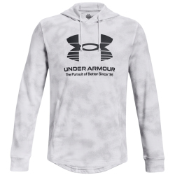 UNDER ARMOUR Rival Terry Hoodie Herren 100 - white/gray...