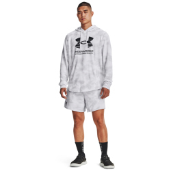 UNDER ARMOUR Rival Terry Hoodie Herren 100 - white/gray mist/black M