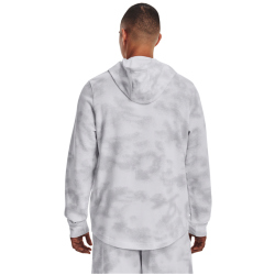 UNDER ARMOUR Rival Terry Hoodie Herren 100 - white/gray mist/black M