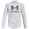 UNDER ARMOUR Rival Terry Hoodie Herren 100 - white/gray mist/black XL