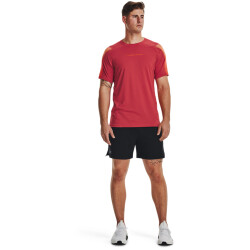 UNDER ARMOUR HeatGear Fitted kurzarm Trainingsshirt Herren 638 - chakra/after burn/after burn M