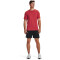 UNDER ARMOUR HeatGear Fitted kurzarm Trainingsshirt Herren 638 - chakra/after burn/after burn M