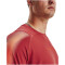 UNDER ARMOUR HeatGear Fitted kurzarm Trainingsshirt Herren 638 - chakra/after burn/after burn M