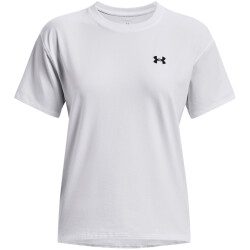 UNDER ARMOUR Essential T-Shirt Damen 100 - white/black L