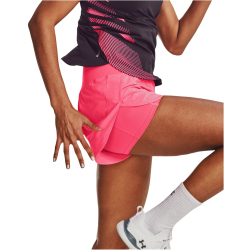 UNDER ARMOUR Flex Woven 2in1 Shorts Damen 683 - pink shock/pink shock S