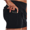 UNDER ARMOUR Flex Woven 2in1 Shorts Damen 001 - black/black XS