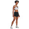 UNDER ARMOUR Flex Woven 2in1 Shorts Damen 001 - black/black XS